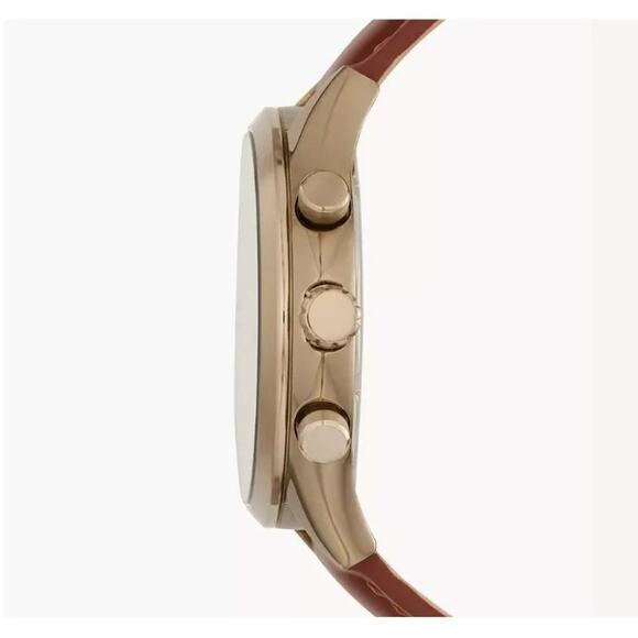 Fossil BQ2404 Fenmore Multifunction Brown Leather Watch BQM2404 - Picture 6 of 6
